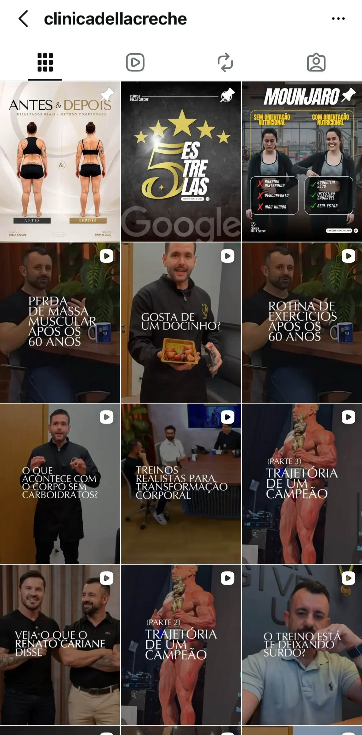 Instagram Clínica Della Creche